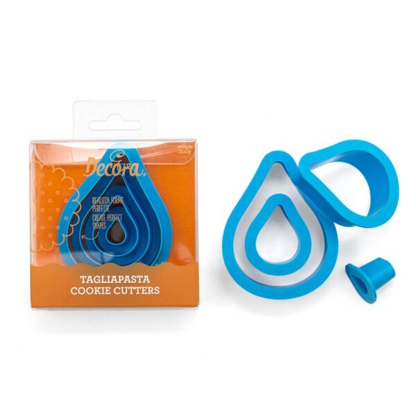 Decora vykrajovátko Kapky (4 ks)