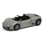 Welly Porsche 918 Spyder (concept) stříbrná