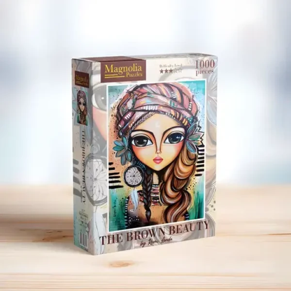 MAGNOLIA Puzzle Snědá kráska