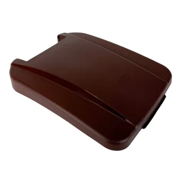Denox Víko k odpadkovému koši 23300 hnědé / Víko na tříděný odpad / BIO odpad / 60 l