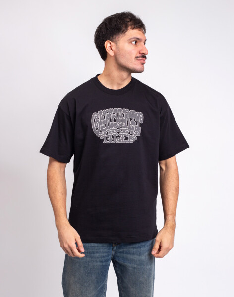 Tričko Carhartt WIP S/S Tipsy Type T-Shirt Black