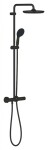 GROHE - Vitalio Start Sprchový set s termostatem, průměr 25 cm, 2 proudy, matná černá 266772431