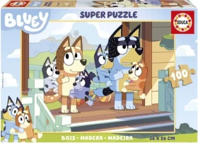EDUCA Dřevěné puzzle Bluey