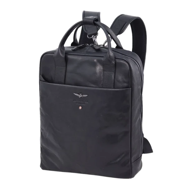 Taška-batoh Aeronautica Militare Vintage AM-352-01 černá 18 L
