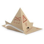 50 x Bezpečnostní pyramida, balení po 50 ks