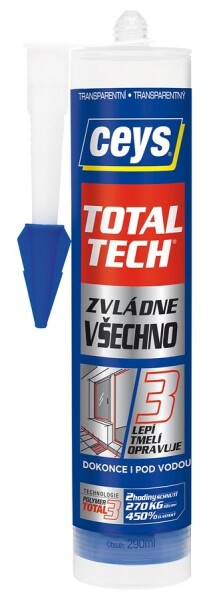 SAPHO - TOTAL TECH EXPRESS, lepidlo a tmel, 290ml, transparent 42507226