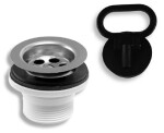 NOVASERVIS - Dřezový uzávěr 6/4" plast 449,P