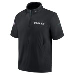 Nike Pánská bunda Philadelphia Eagles NFL 2024 Sideline Lightweight Coach - Černá Velikost: L