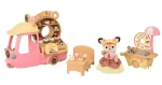 EPOCH Sylvanian Families Vozík s koblihami a figurkou