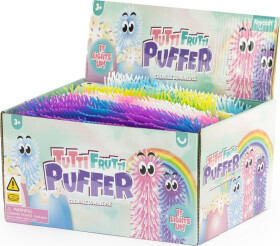 Střapatá natahovací housenka Tutti Frutti se světlem