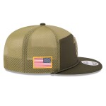 New Era Pánská kšiltovka Atlanta Falcons NFL 2025 Salute to Service 9FIFTY Split Panel Trucker Snapback