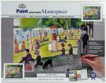 Malířské plátno Royal Langnickel - Nedělní odpoledne na ostrově Grande Jatte, Georges Seurat