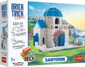 Trefl - Stavebnice - BRICK TRICK Travel: Santorini M