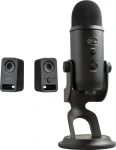 Logitech Z150 + Yeti USB Blackout / Sada / Reproduktory + USB mikrofon