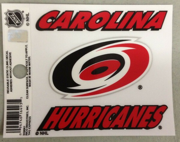 Rico Samolepka Carolina Hurricanes NHL% 1 ks