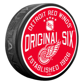 Mustang Puk Detroit Red Wings NHL Original 6 Puck