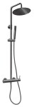 NOVASERVIS - Sprchový set + sprchová baterie Ciriculus, gun metal NP85-BCK7UGM