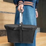 Kryt na nákupní košík Reisenthel Carrybag XS Cover Black