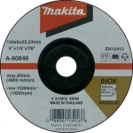 Makita Brusný kotouč na nerezovou ocel / Brusný kotouč / 150x22,2 mm / tloušťka 6 mm (A-80846)