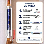 Alternativa změkčovače vody KalyxX Blue Line 1/2" KXBG12 IPSKXBG12
