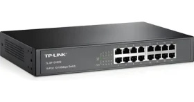 TP-Link TL-SF1016DS / Switch / 16x 10/100 Mbps / 3,2 Gbps / Fanless / Neřízený