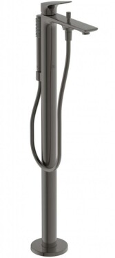 IDEAL STANDARD - La Dolce Vita Vanová baterie do podlahy, Magnetic Grey BD673A5