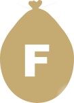 Balónek písmeno F zlaté balonky.cz Balónek písmeno F zlaté balonky.cz