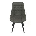 Jídelní židle, šedá, látka vintage, HC-V3066 GREY3