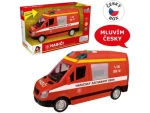 MaDe 10857 - Hašičská dodávka na setrvačník se zvukem
