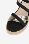 Espadrilky Jenny LB-P1092-YLD Syntetický materiál