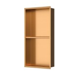 Vestavná polička SAT Aurum růžovozlatá 33x63 cm SATAURN6030SBRG SATAURN6030SBRG
