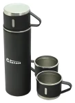 Compass TRIP 500 ml + šálky / Termoska / nerezová ocel SUS304 / dvouplášťová vakuová izolace / sada 3 šálků (06280)