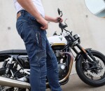 Kalhoty na moto Trilobite Parado doublelayer Aaaa slim fit men jeans blue level 2 (Zkrácené) - 38 / modrá