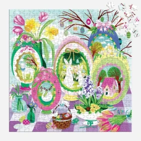 GALISON Puzzle Okna do jara