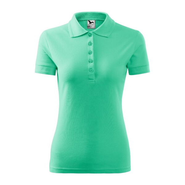 Dámské polo košile MLI-21095 Mátová - Malfini 2XL mátově zelená