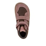 Dívčí celoroční kotníkové barefoot boty UP HILL TEX DARK PINK Froddo G3110281-9 - 35