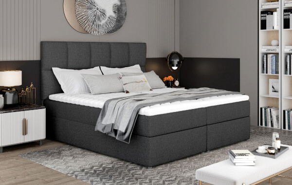Boxspring Glossy Rozměr: 165 x 210 cm, látka: Inari 96