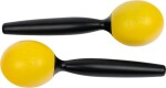 NINO Percussion NINO575Y Molded ABS Maracas - Yellow