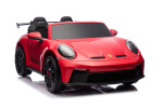 Mamido Elektrické autíčko Porsche 911 GT3 XXL + MP4 | 24V14Ah | 4x200W | Pro 2 děti | červené