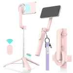 Araree Magfie Pod růžová / Selfie tyč s tripodem / MagSafe / Bluetooth dálková spoušť / Délka až 69 cm (AR60-01727D)