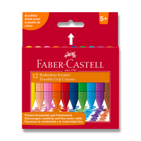 Voskové pastelky Faber-Castell Colour Grip 12ks