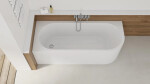 Volně stojící vana SAT Mood 170x70 cm akrylát levá SATVMOOD1700L SATVMOOD1700L