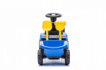 Mamido Dětské odrážedlo traktor s přívěsem New Holland T7 modrý
