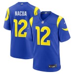 Nike Pánský dres Los Angeles Rams NFL Puka Nacua #12 2026 Game Velikost: M