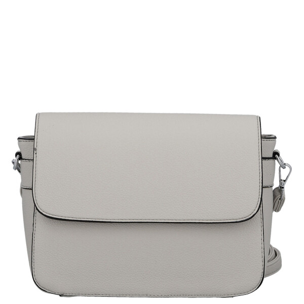 Moderní dámská koženková crossbody kabelka Mirona, šedá
