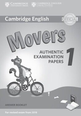 Cambridge English Movers for Revised Exam from 2018 Answer Booklet kolektiv autorů