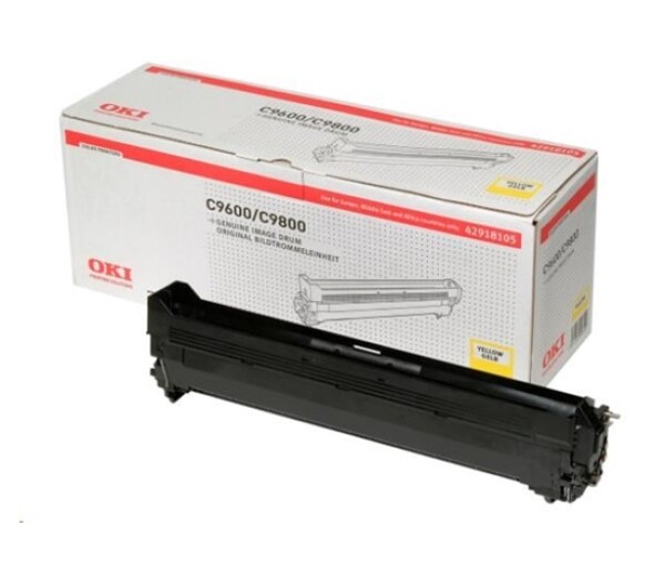 Oki Obraz. válec pro žlutý toner do C9600/C9650/C9655//C9800/C9850/C9800MFP/C9850MFP (30k) EDF_660765