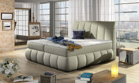 Boxspring Vincenzo Rozměr: 140 x 200 cm, látka: Dora 21