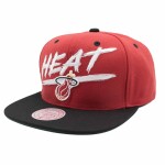 Mitchell & Ness Pánská kšiltovka Miami Heat NBA Transcript Snapback
