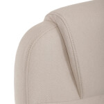 Kancelářské křeslo, houpací mechanismus, béžová látka, KA-C713 CRM2